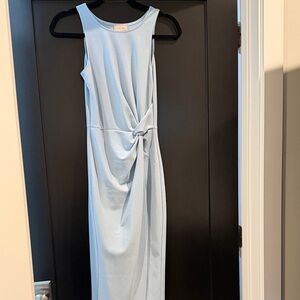 love...ady Light Blue Maxi Dress